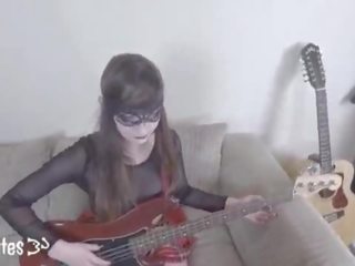 Preview&colon; adorable emo guitar lesson hard anal and eats cum