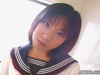 JAVHQ: exceptional Japanese school girl's first time.