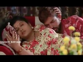 Indian Mallu Aunty adult video bgrade film with boobs press scene At Bedroom - Wowmoyback